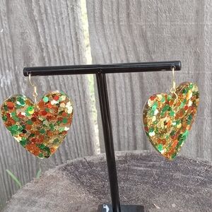 Hand Crafted Elegant Gold Earrings